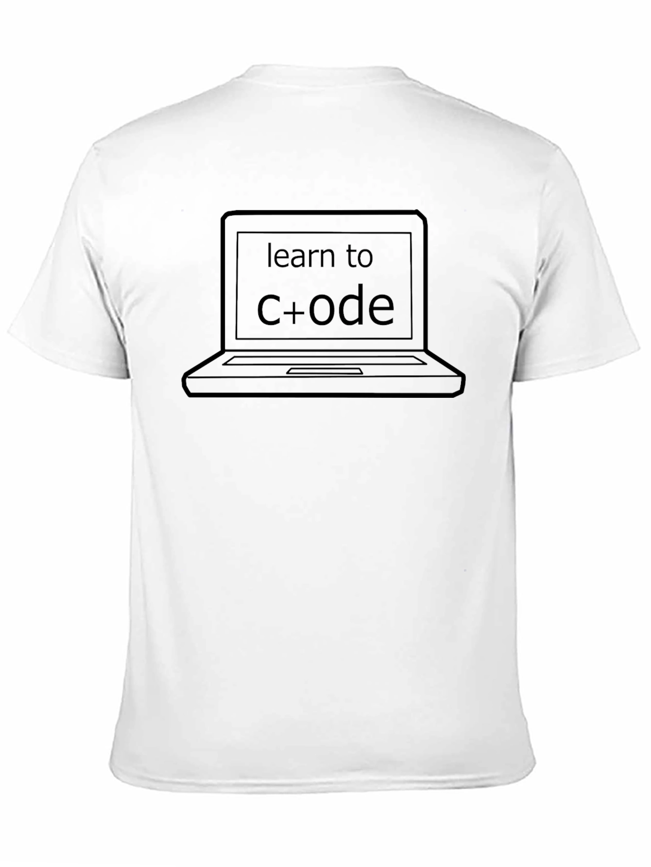 Learn to Code - Black Cotton T-Shirt