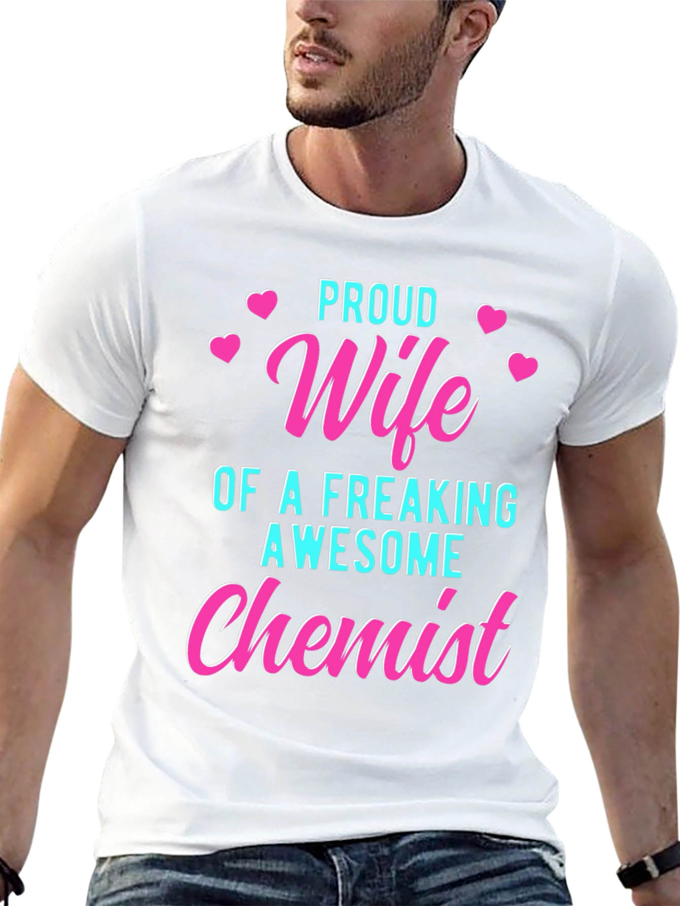 Proud Wife of an Awesome Chemist T-Shirt