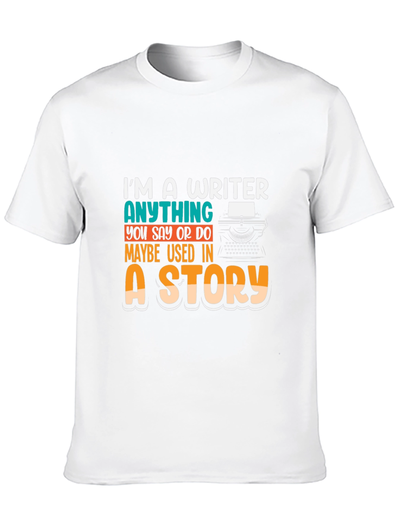 Writer Novelty Graphic T-Shirt