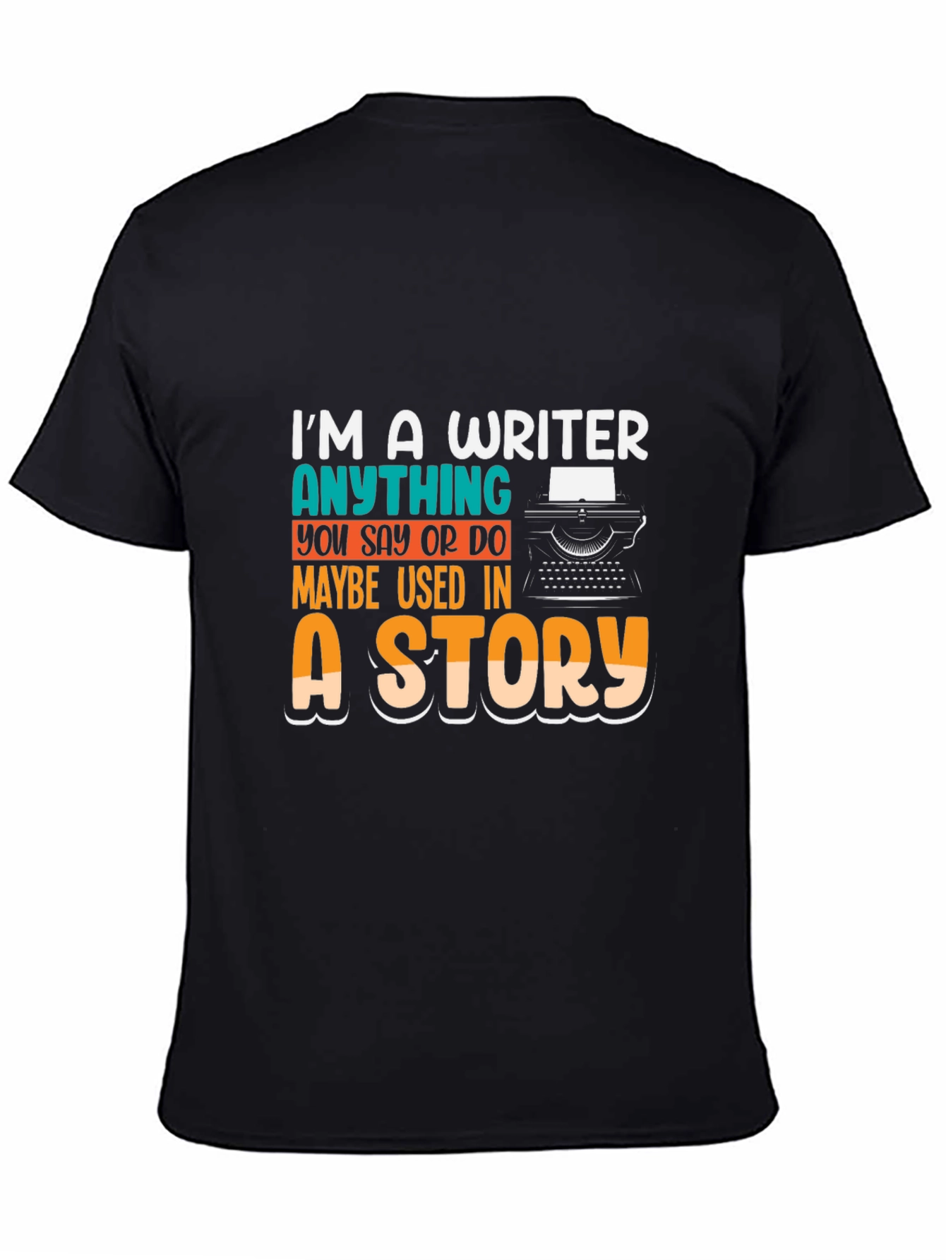 Writer Novelty Graphic T-Shirt