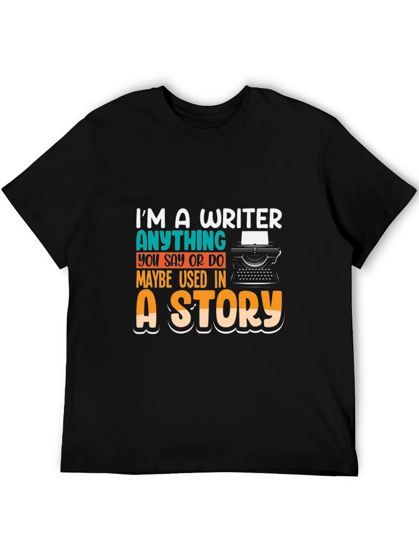 Writer Novelty Graphic T-Shirt