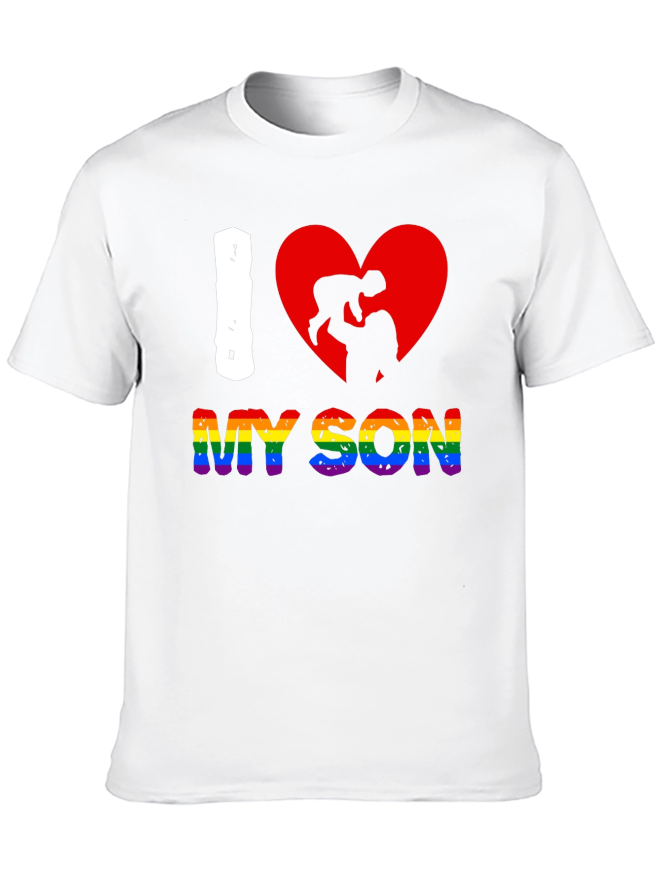 I Heart My Son LGBTQ+ Pride T-Shirt