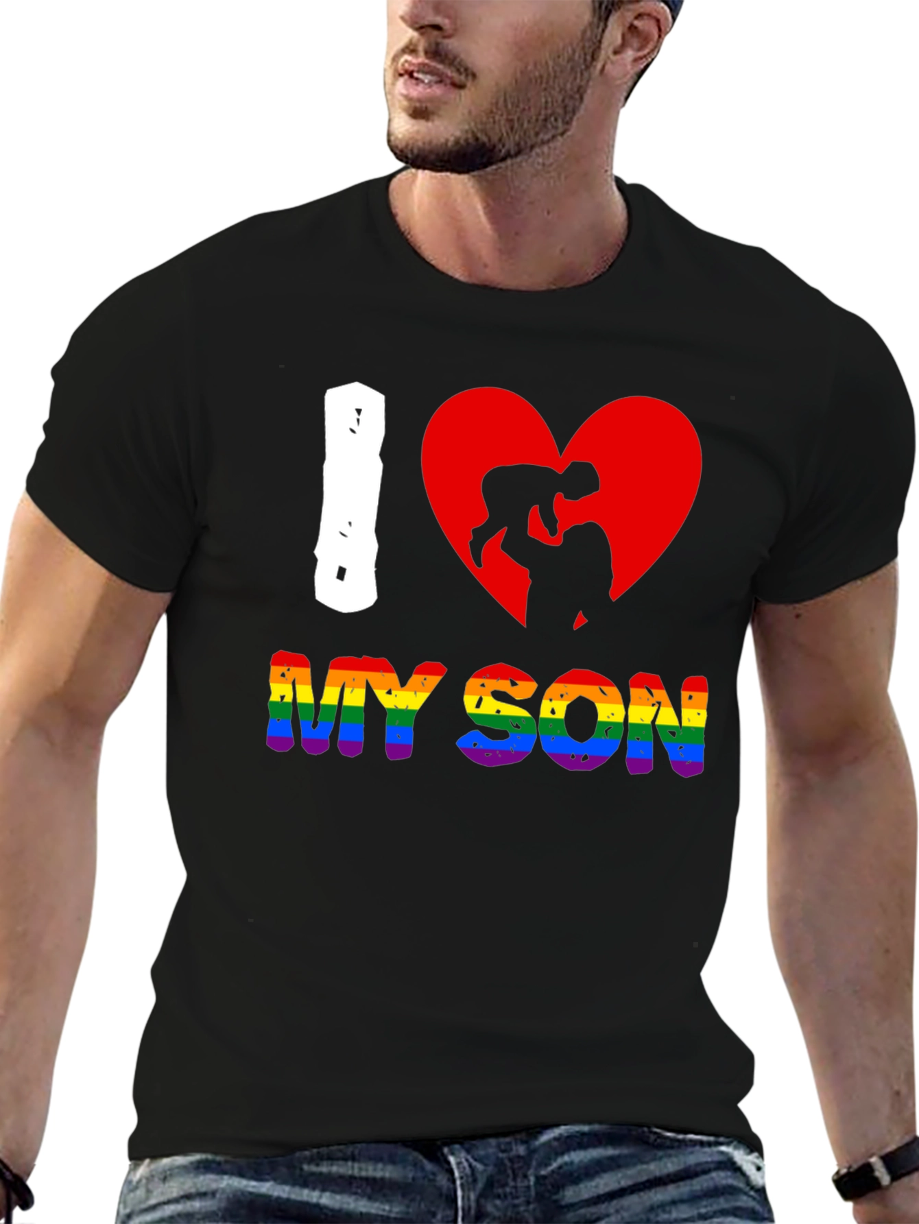 I Heart My Son LGBTQ+ Pride T-Shirt