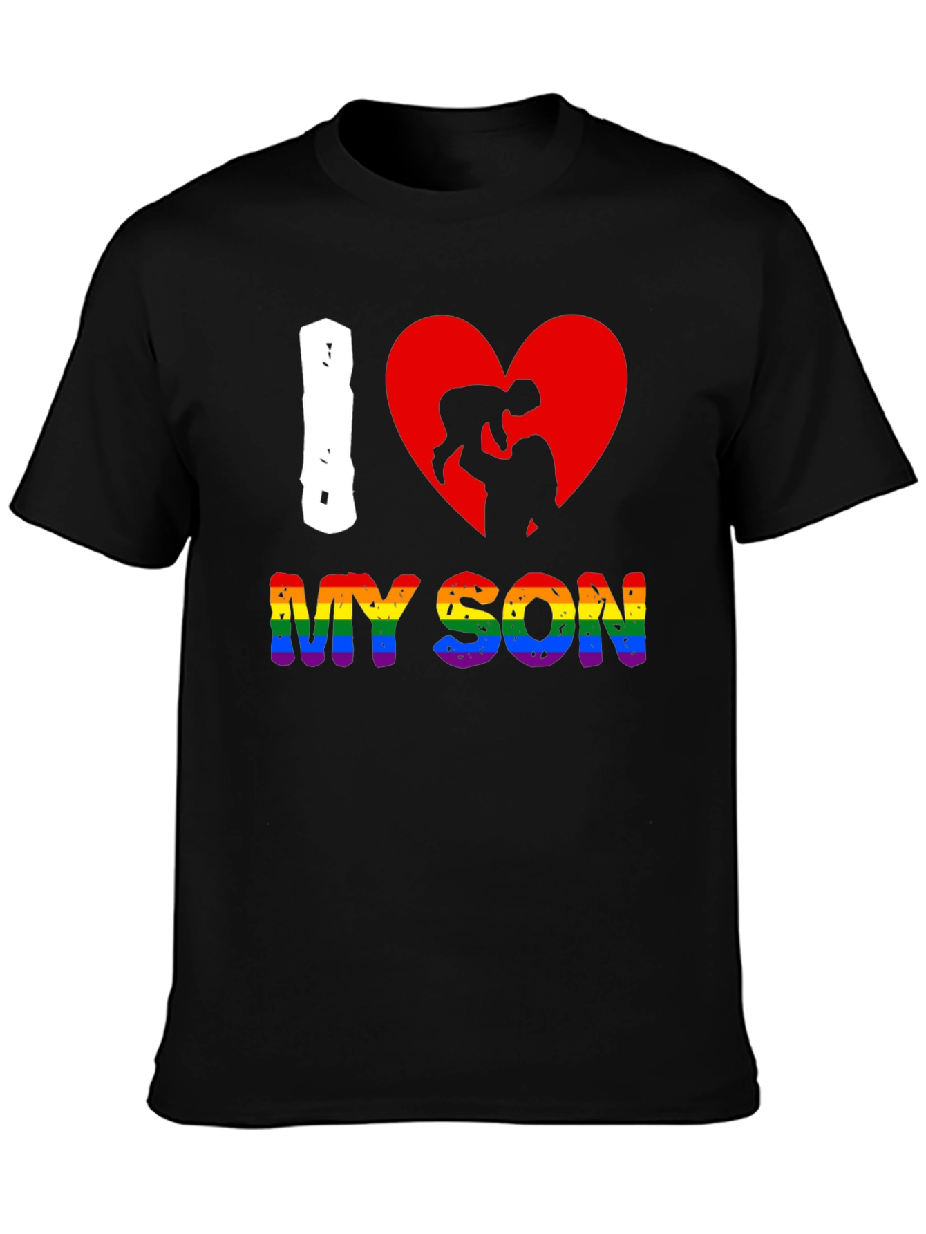I Heart My Son LGBTQ+ Pride T-Shirt