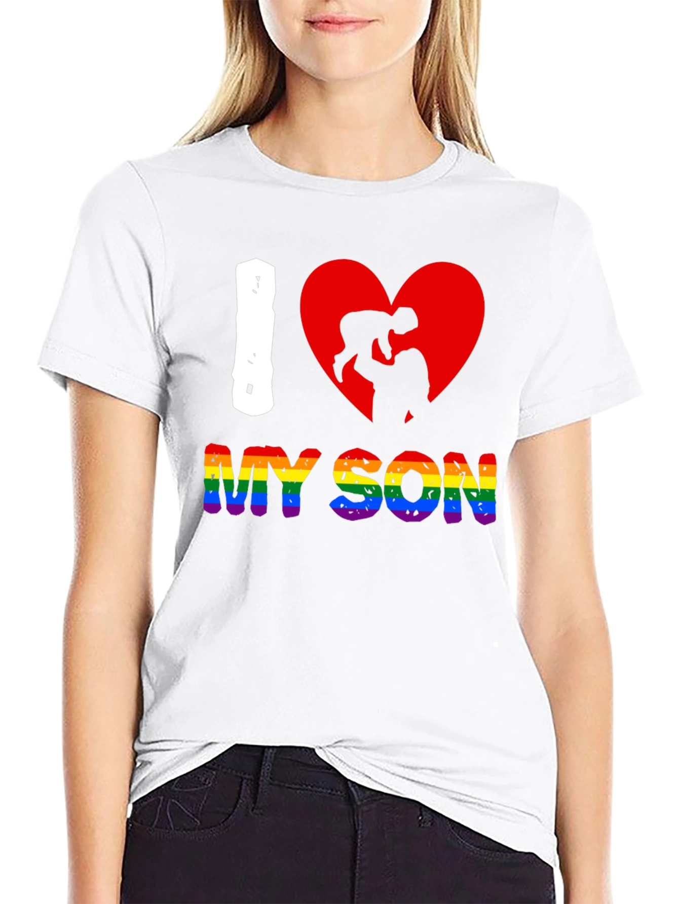 I Heart My Son LGBTQ+ Pride T-Shirt