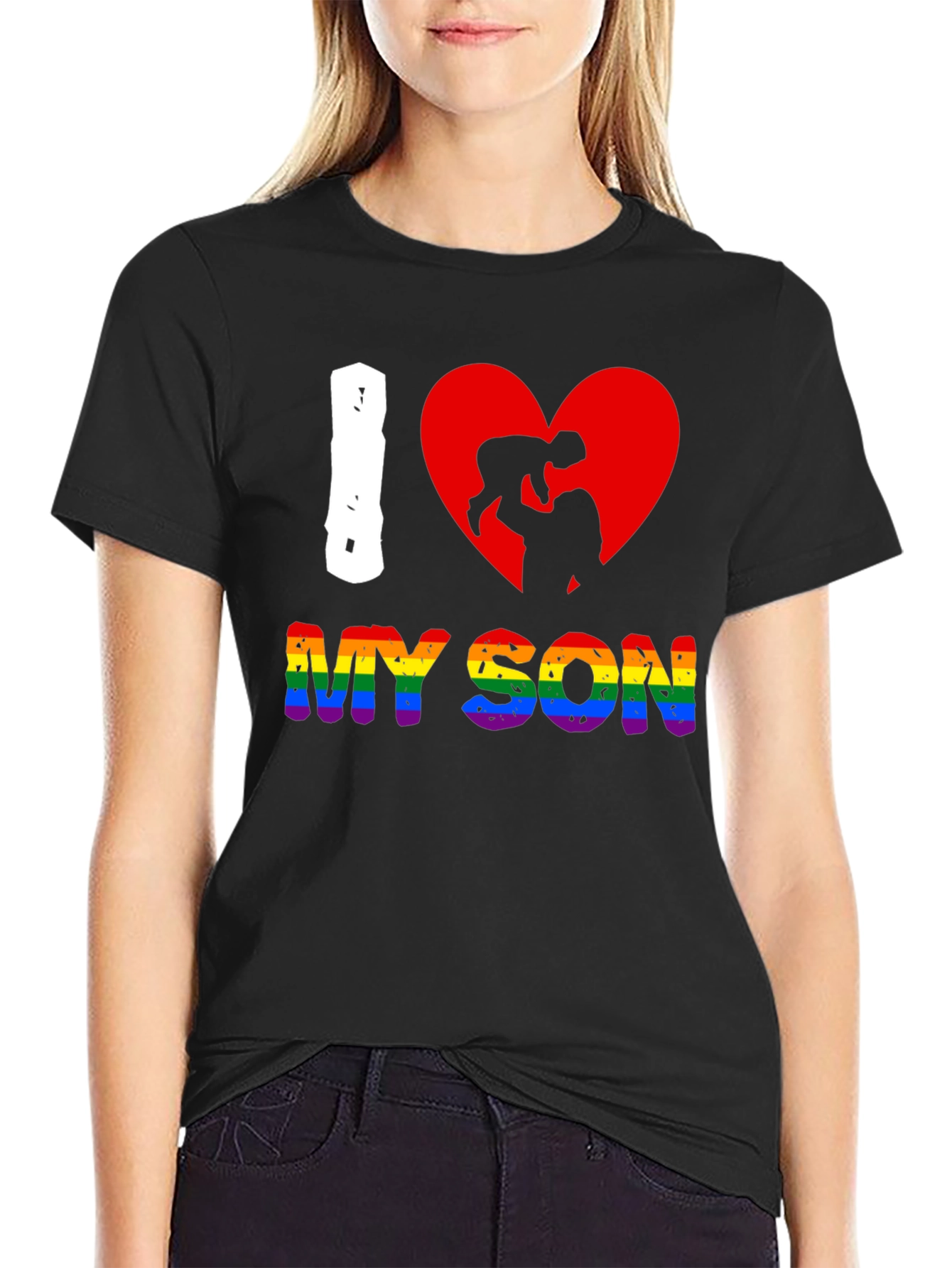 I Heart My Son LGBTQ+ Pride T-Shirt