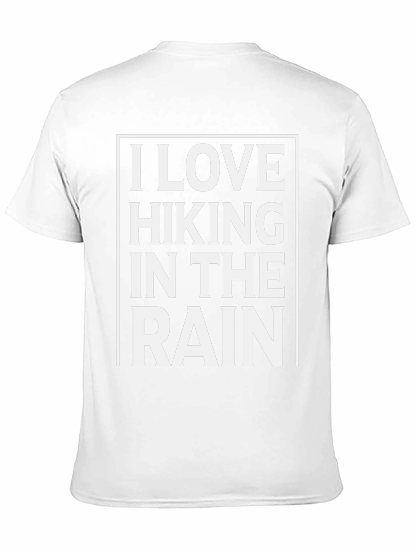 I Love Hiking in the Rain Graphic Tee