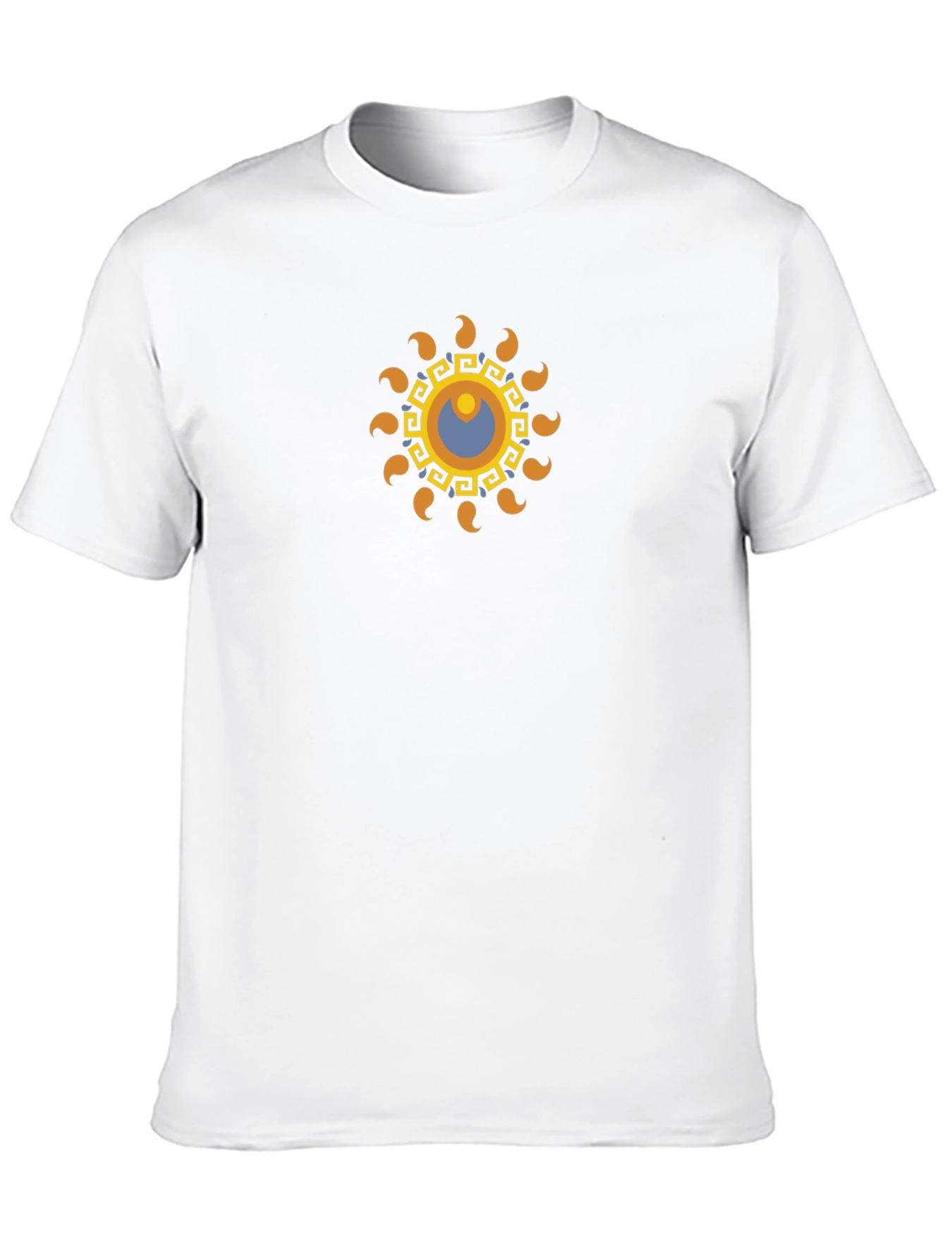 Stylish Graphic Print Black T-Shirt