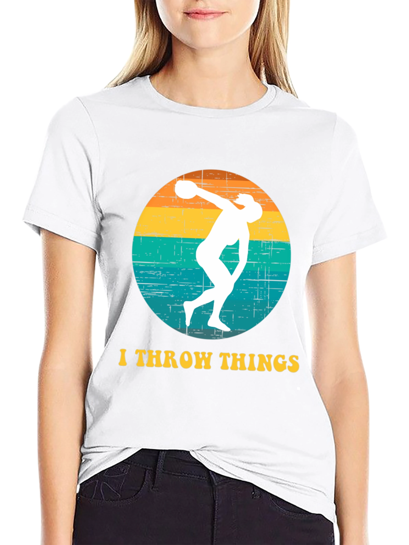 I Throw Things Disc Thrower Tee
