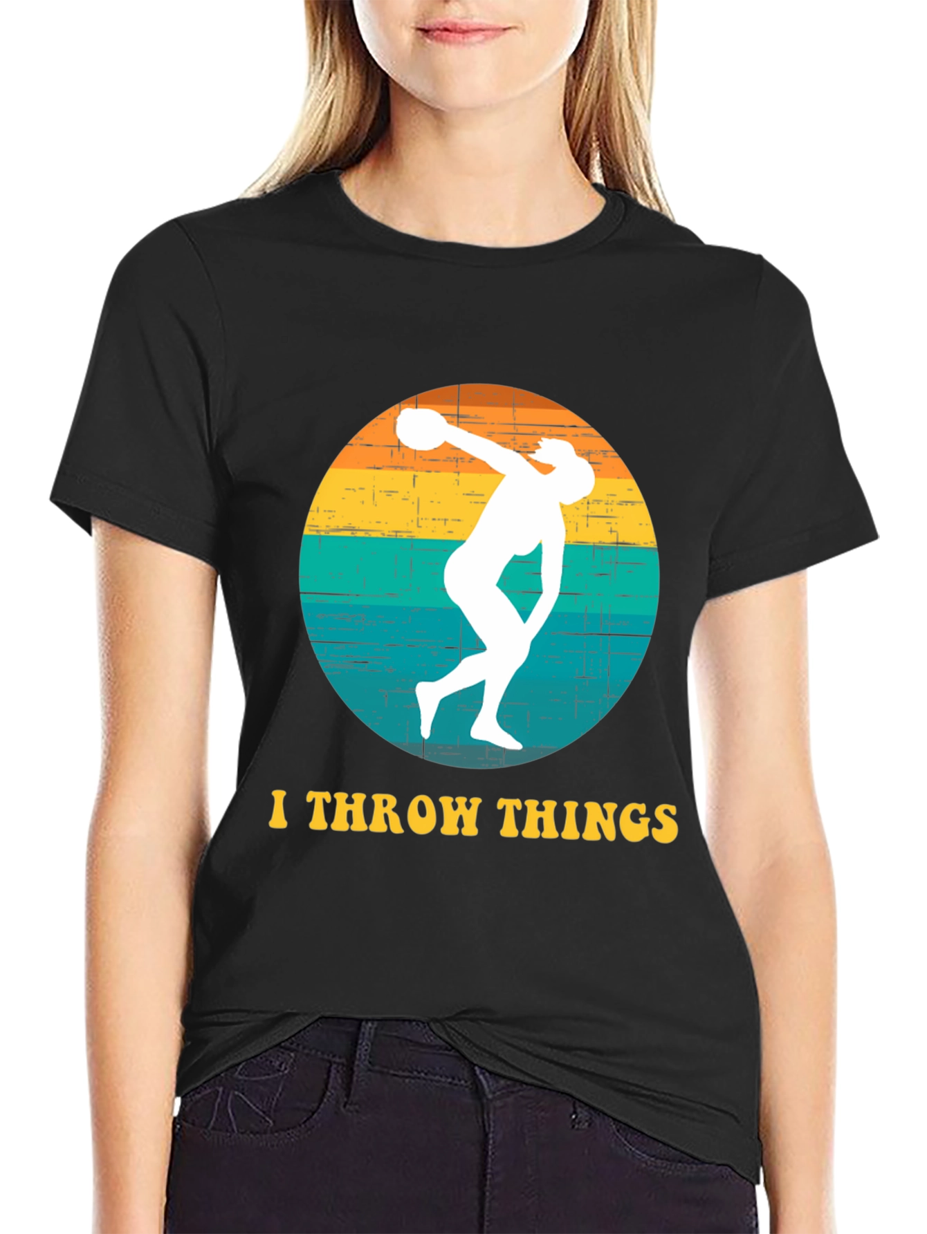 I Throw Things Disc Thrower Tee