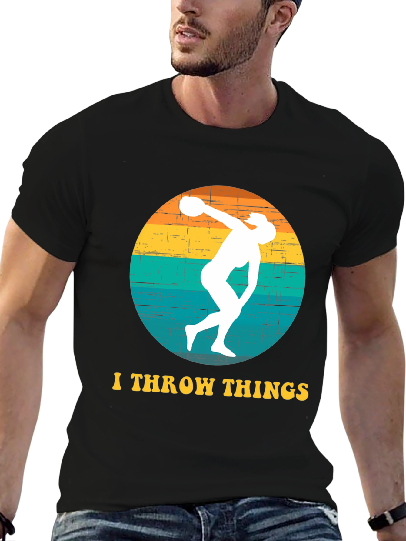 I Throw Things Disc Thrower Tee