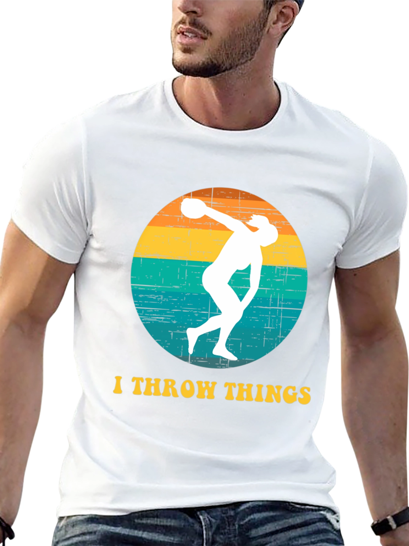 I Throw Things Disc Thrower Tee