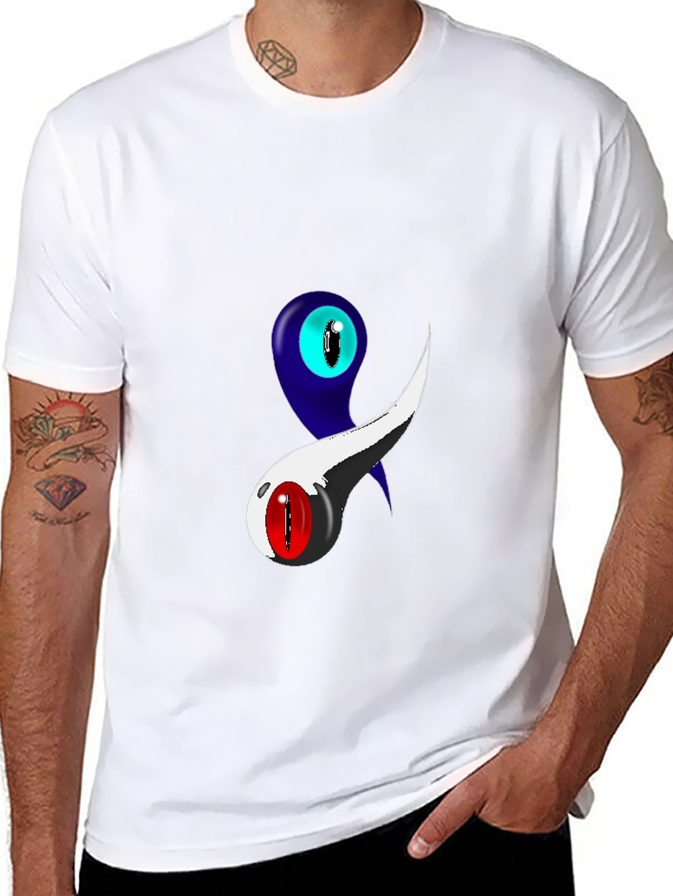 Eye Catching Graphic Tee - Unique Design
