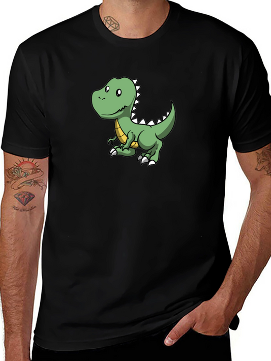 Dino Tee: Cute Cartoon Dinosaur Graphic T-Shirt