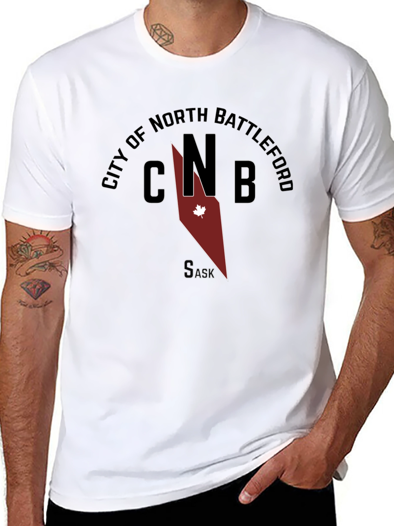 City of North Battleford Compass T-Shirt