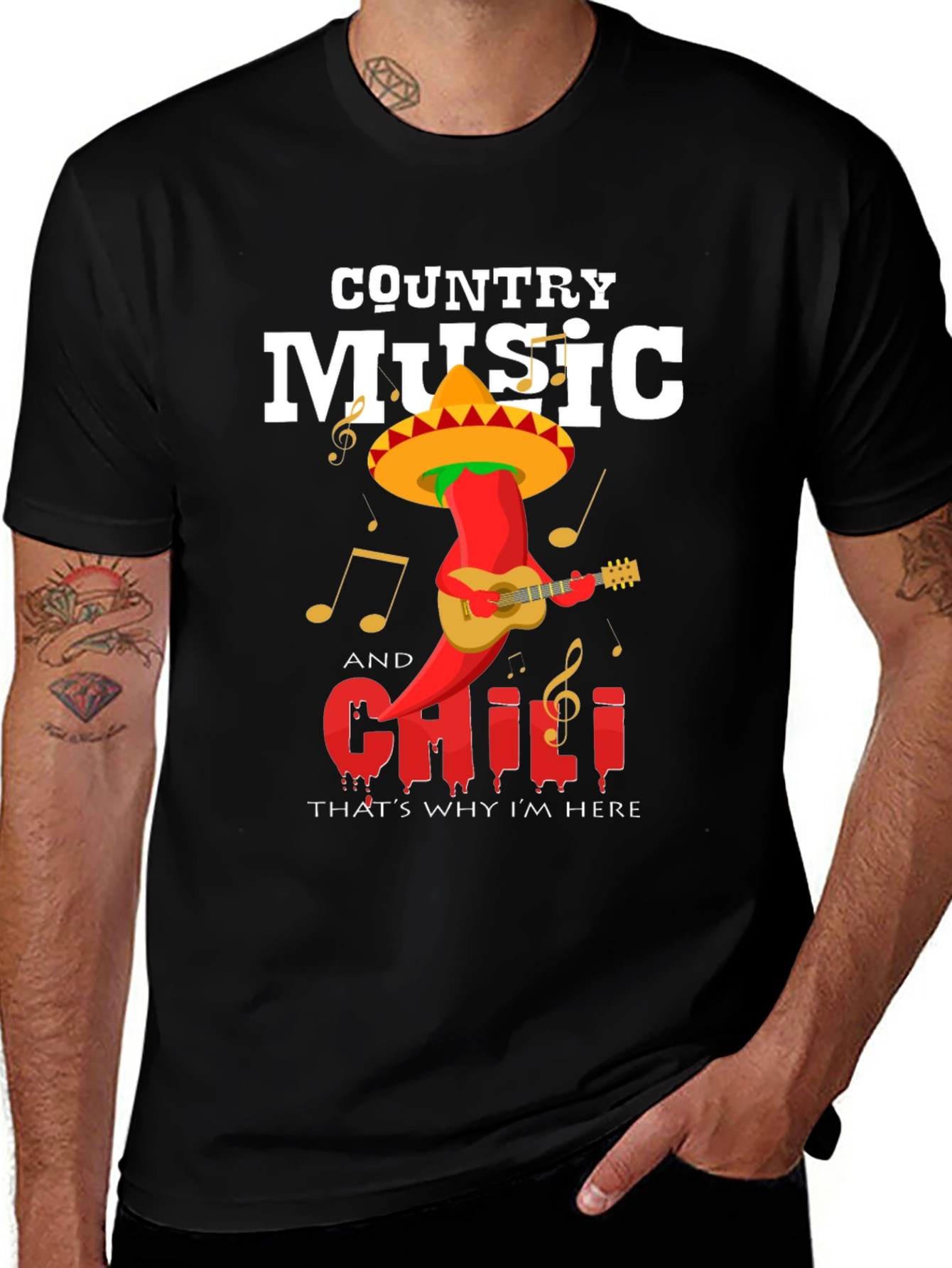Country Music & Chili T-Shirt