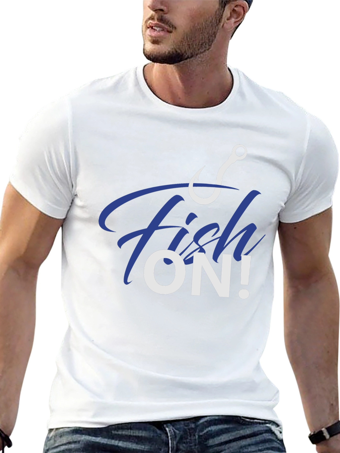 Fish On! Graphic T-Shirt - Fishing Lover