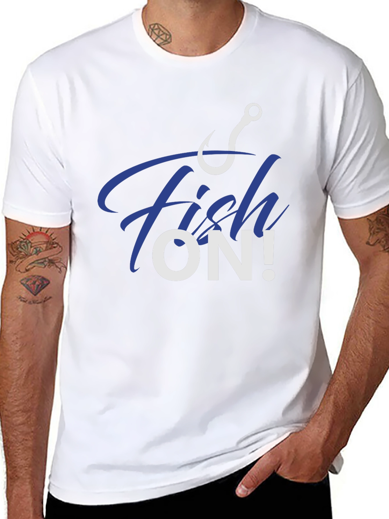 Fish On! Graphic T-Shirt - Fishing Lover