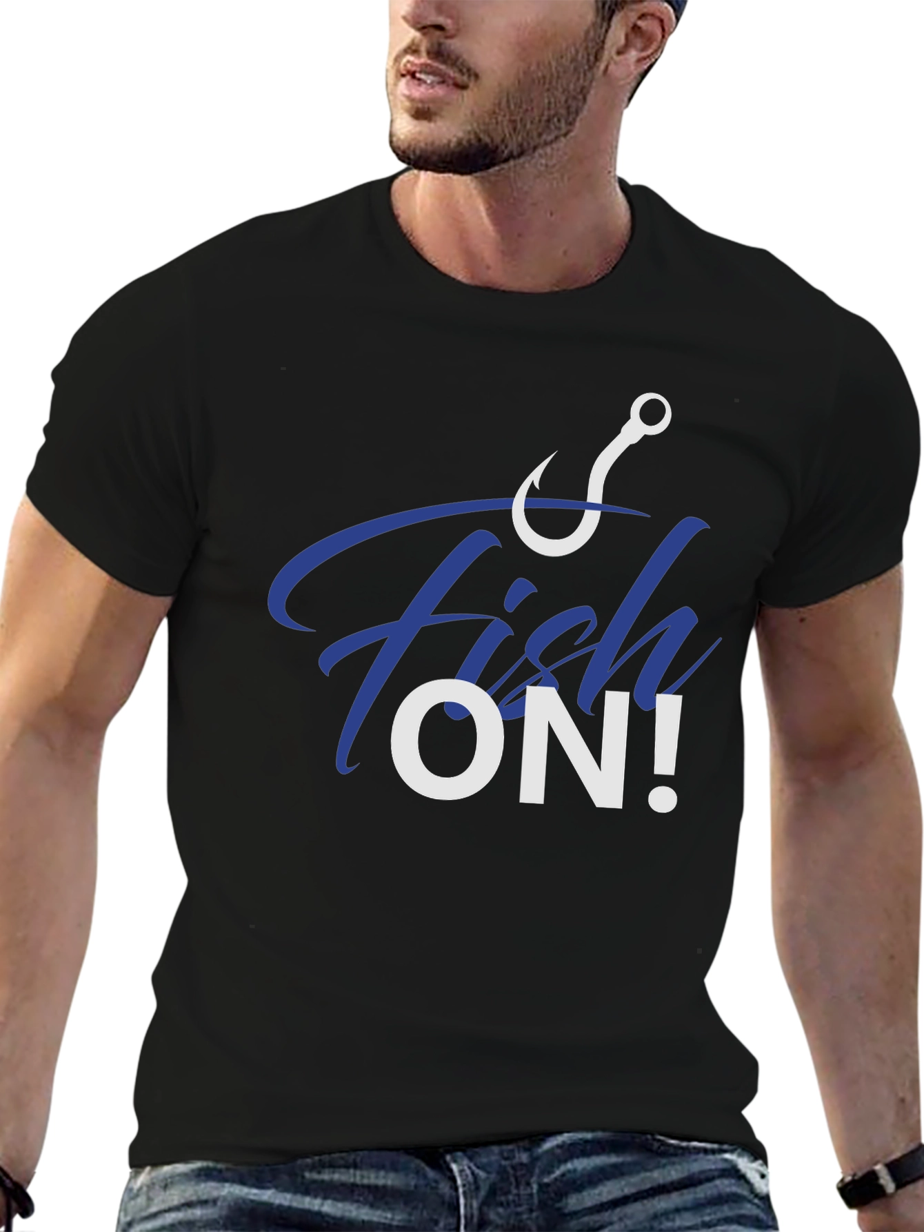 Fish On! Graphic T-Shirt - Fishing Lover