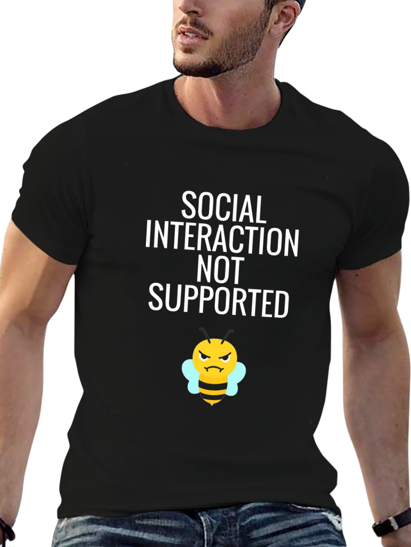 Social Interaction NOT Supported T-Shirt