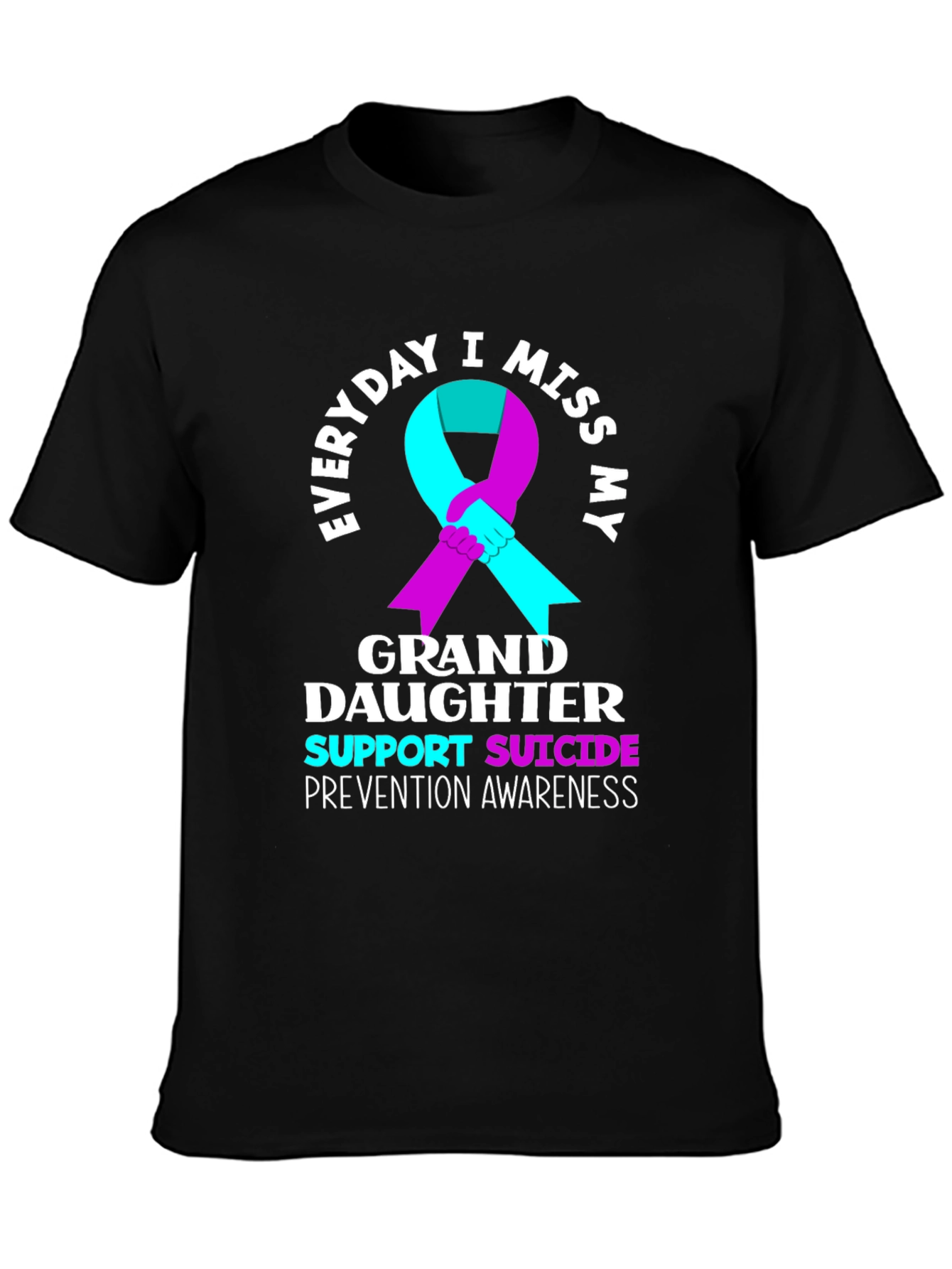 Granddaughter Suicide Prevention Awareness T-Shirt
