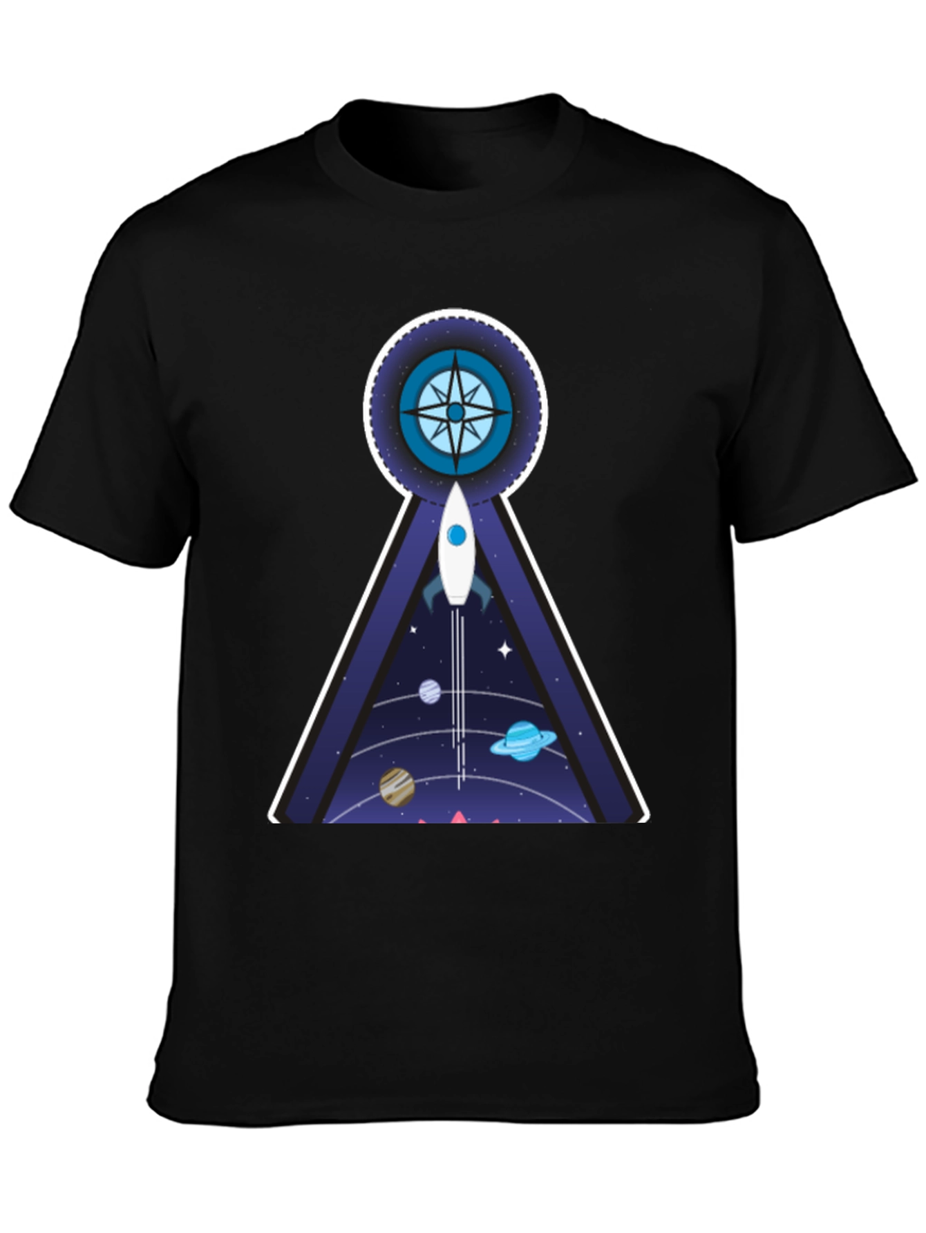 Cosmic Compass T-Shirt: Explore the Universe