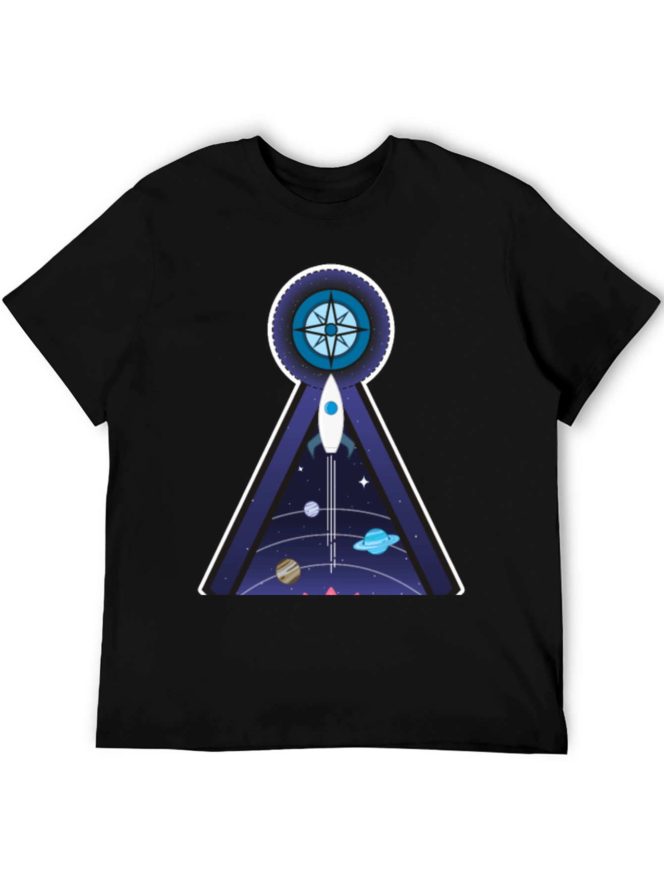 Cosmic Compass T-Shirt: Explore the Universe