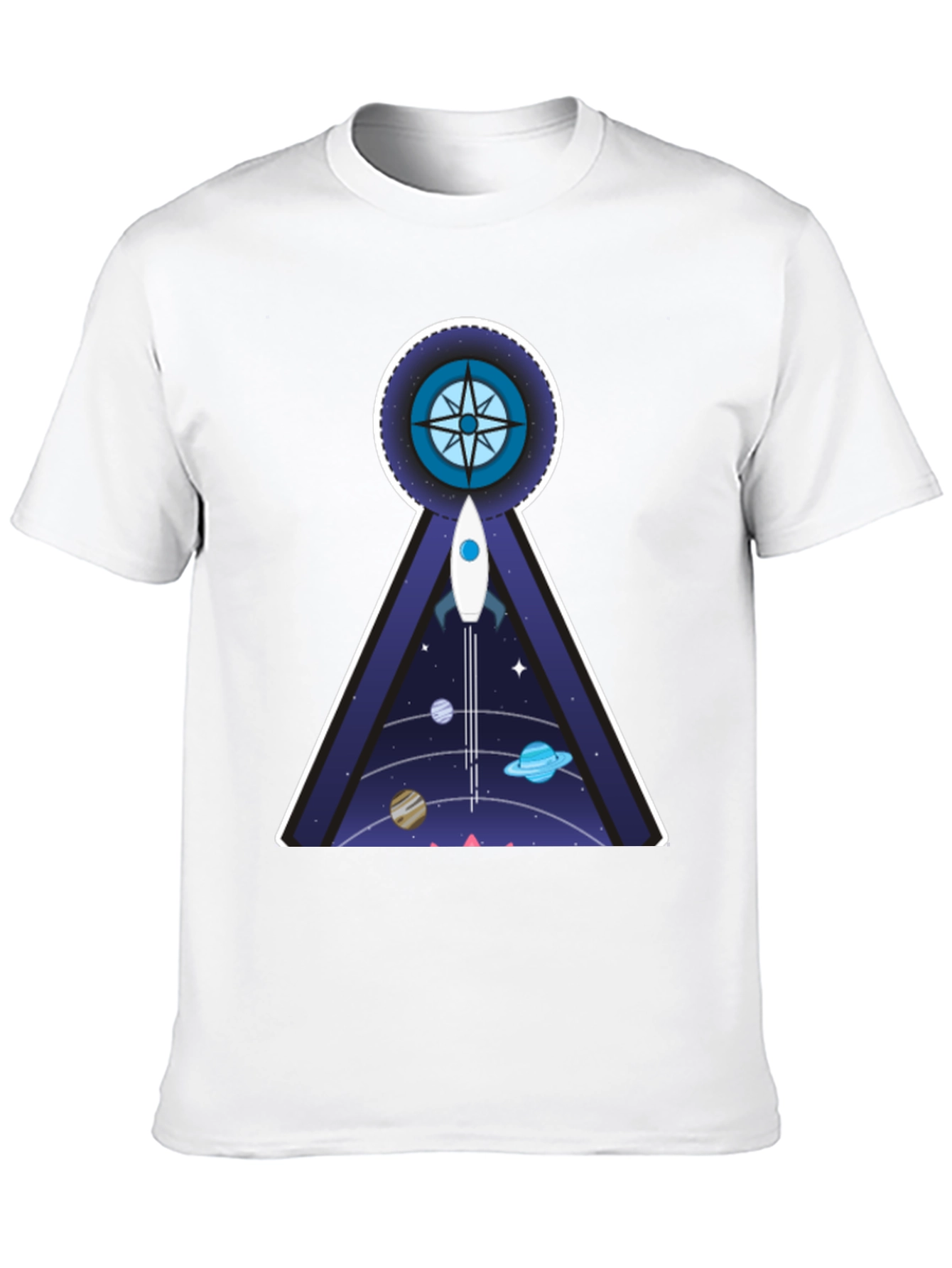 Cosmic Compass T-Shirt: Explore the Universe