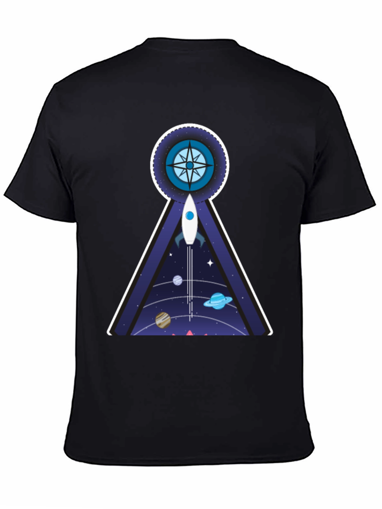Cosmic Compass T-Shirt: Explore the Universe