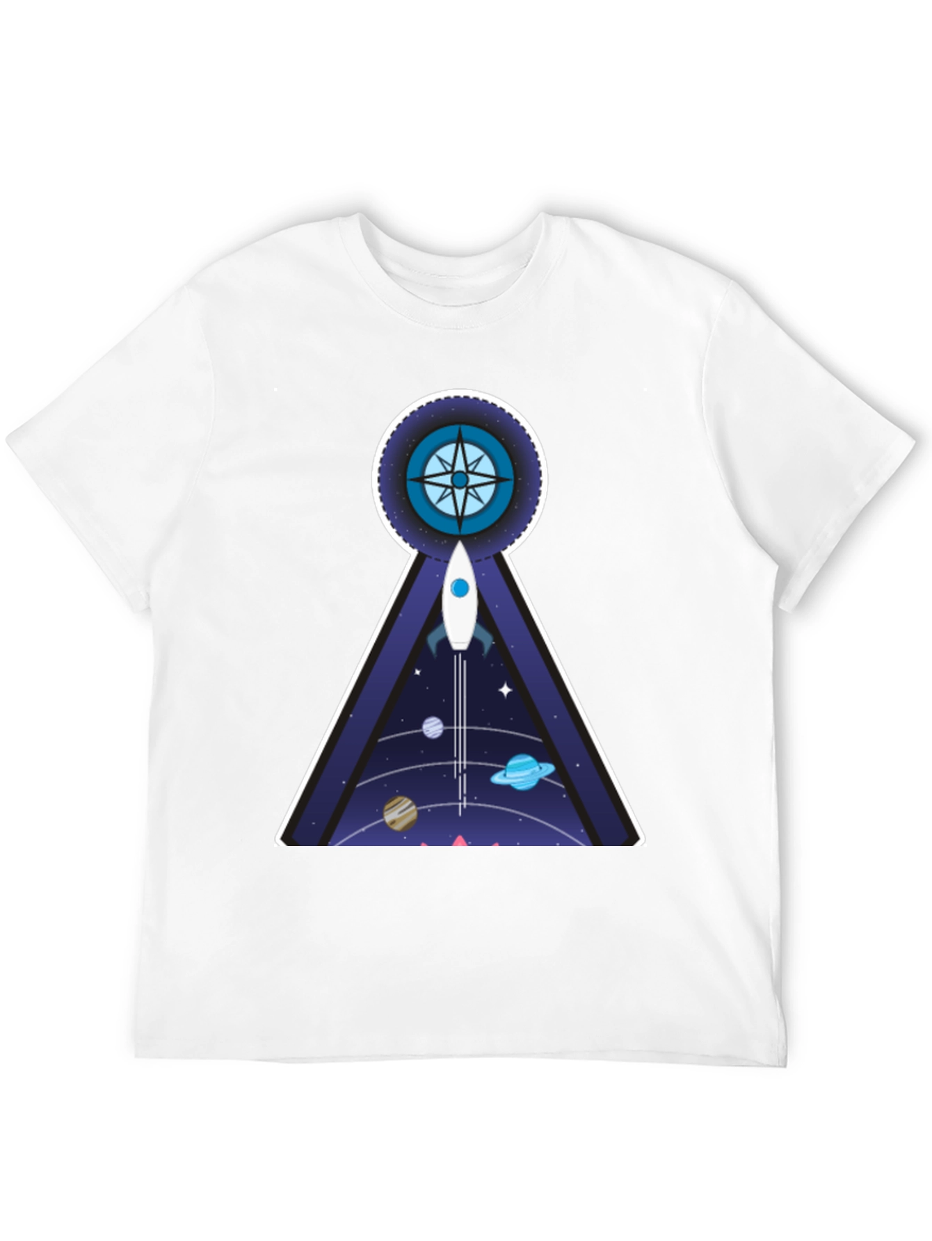 Cosmic Compass T-Shirt: Explore the Universe