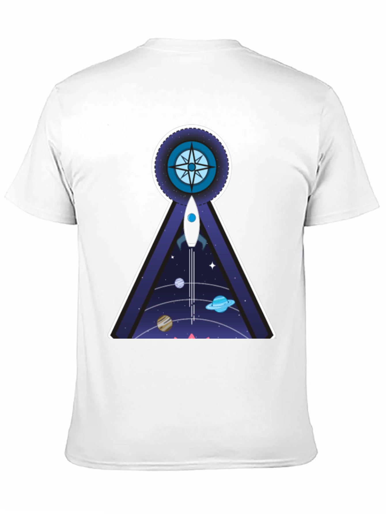 Cosmic Compass T-Shirt: Explore the Universe