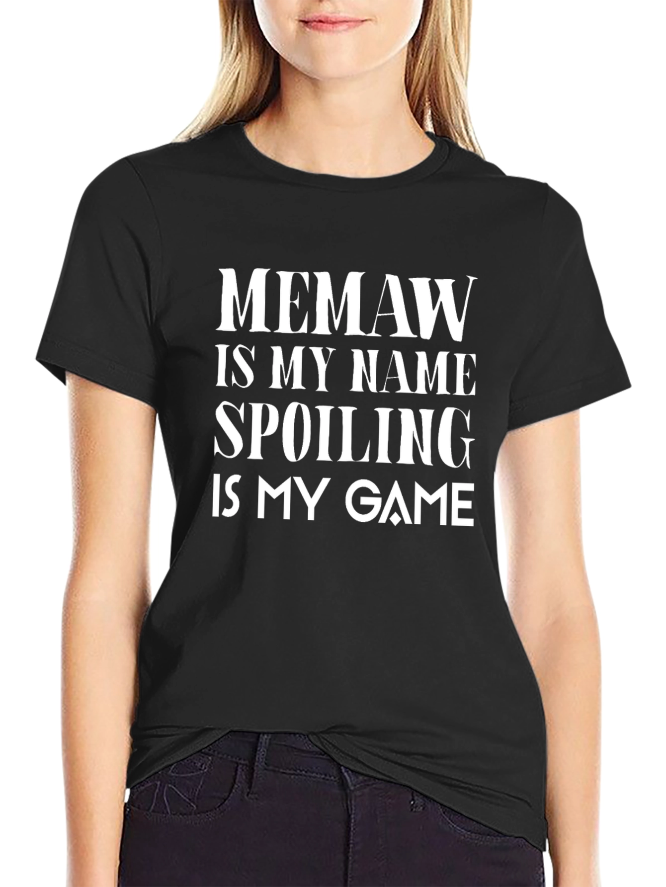 Memaw Spoiling Game T-Shirt - Perfect Gift!