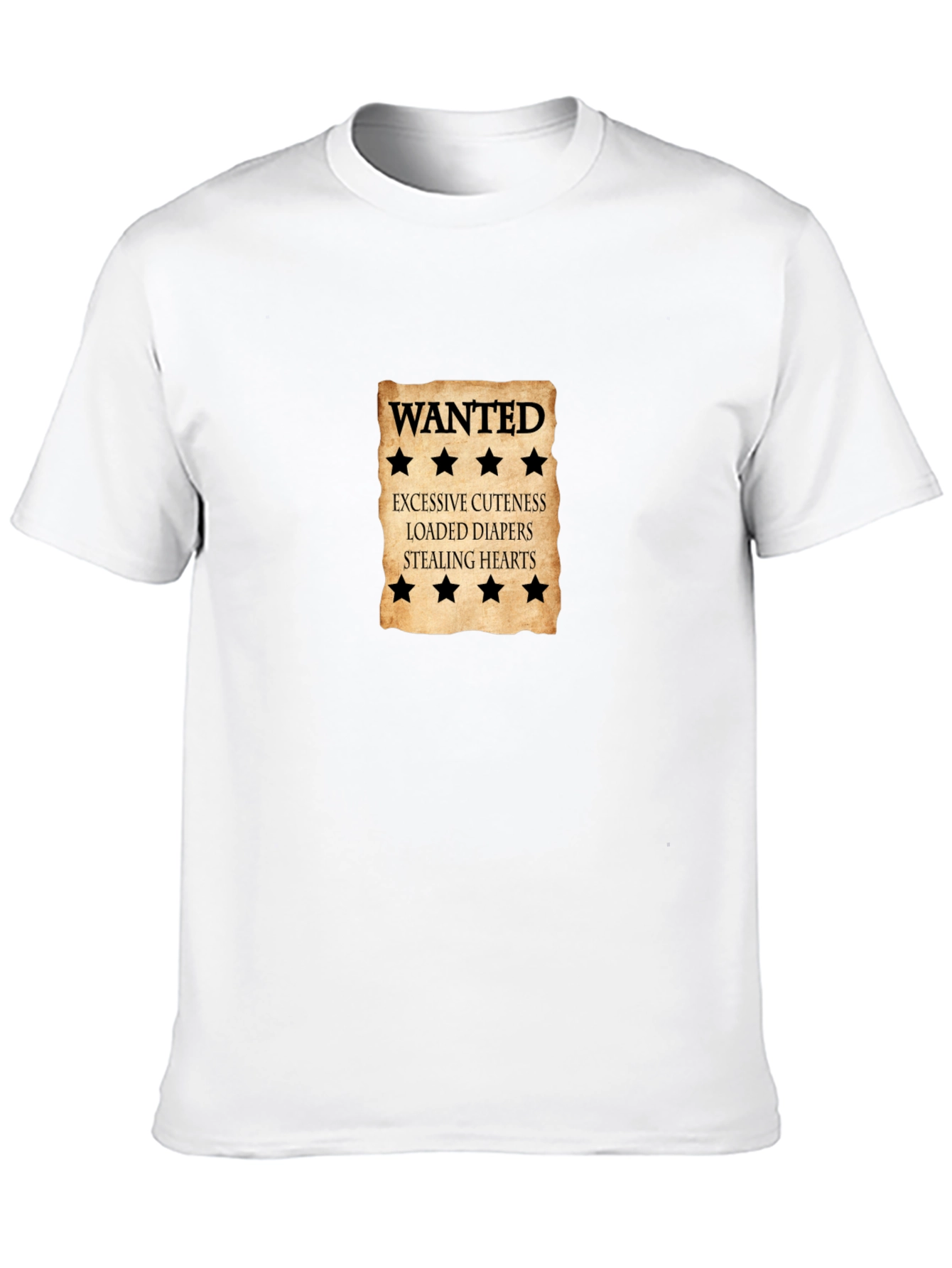Wanted Excessive Cuteness Black T-Shirt