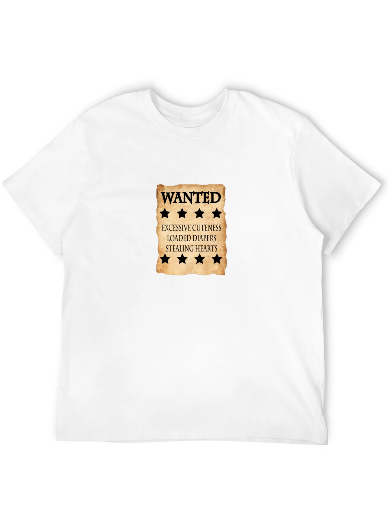Wanted Excessive Cuteness Black T-Shirt