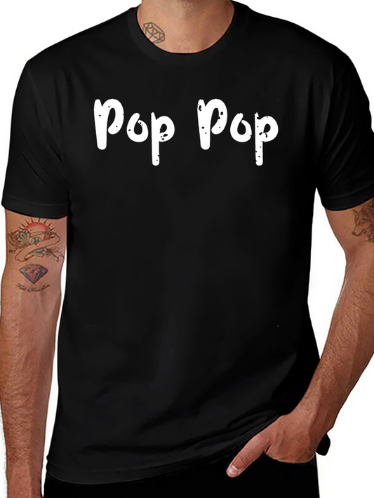 Pop Pop T-Shirt - Cool Grandfather Tee