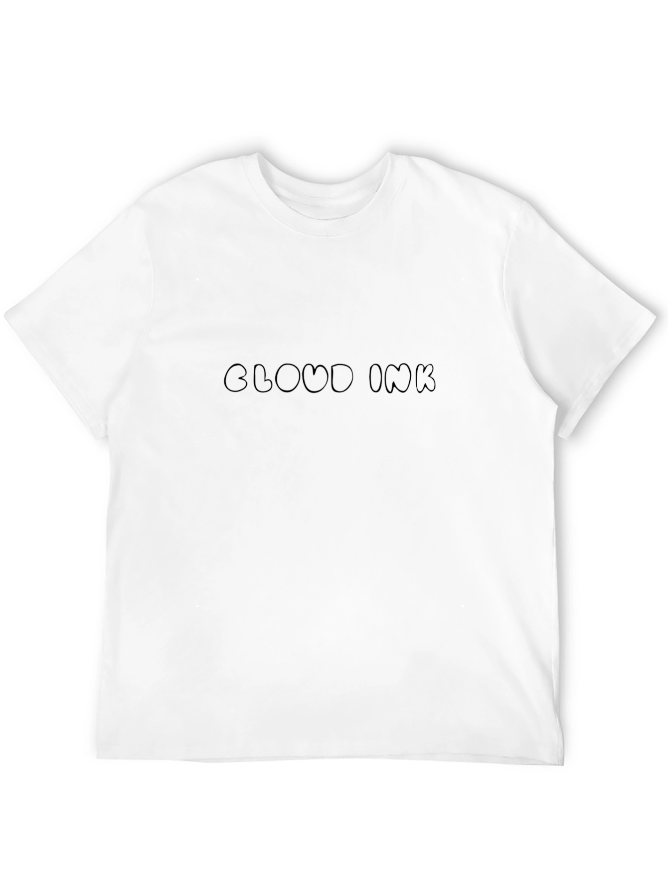Cloud Ink Black Graphic Tee - Casual Style