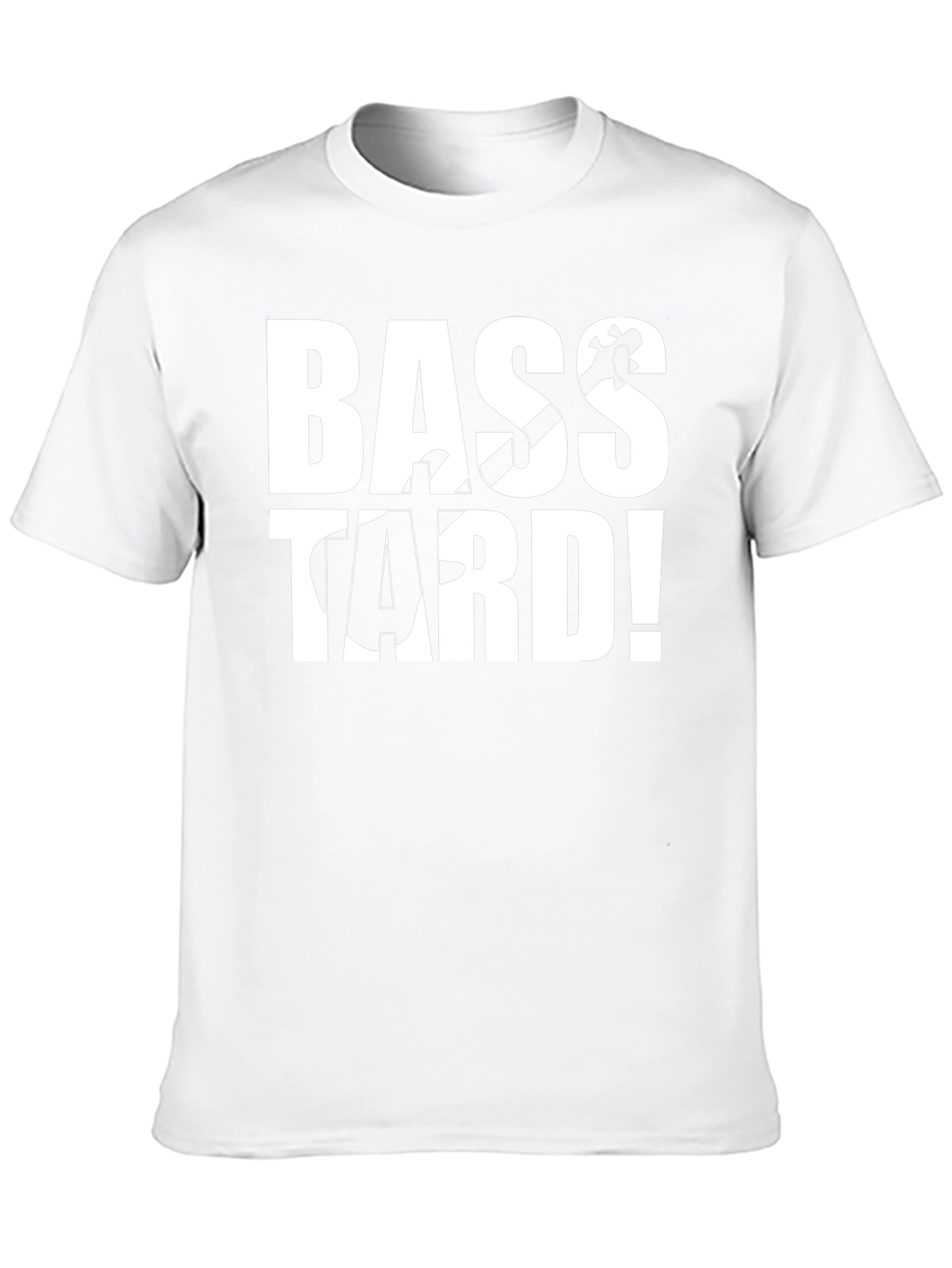 Bass-tard Black Graphic T-Shirt
