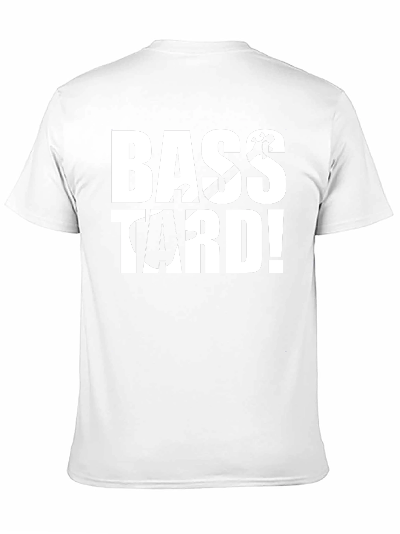 Bass-tard Black Graphic T-Shirt