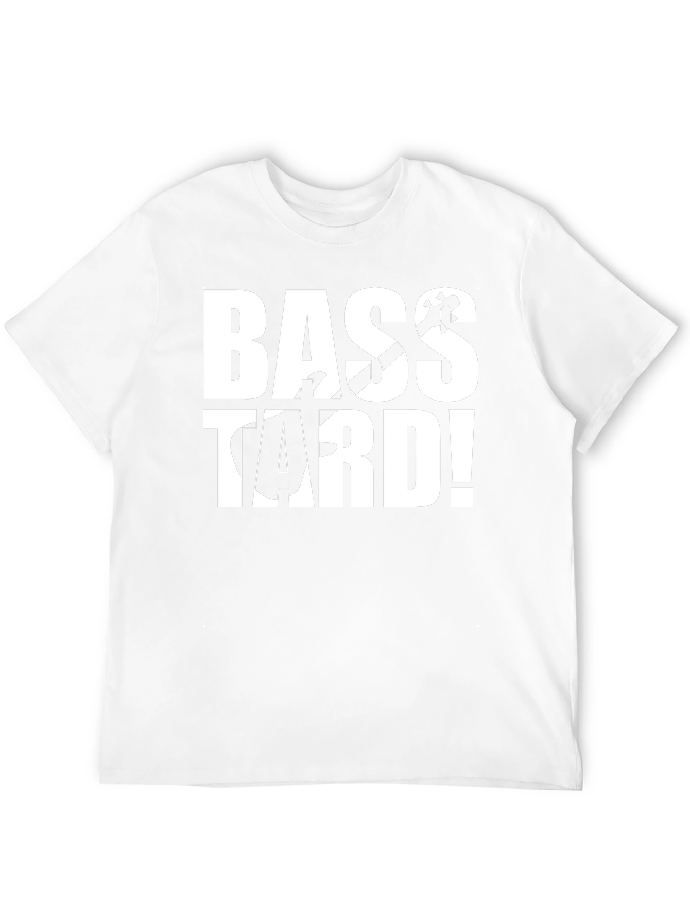 Bass-tard Black Graphic T-Shirt
