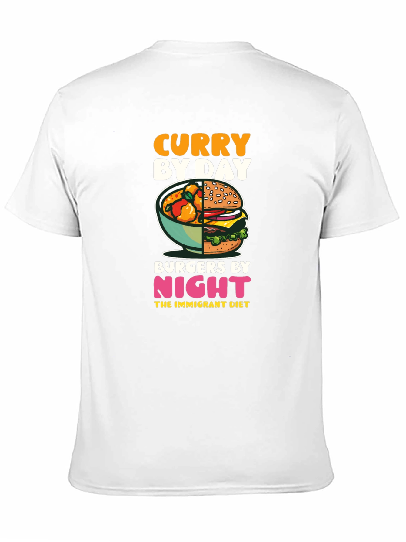 Curry By Day Burgers By Night T-Shirt