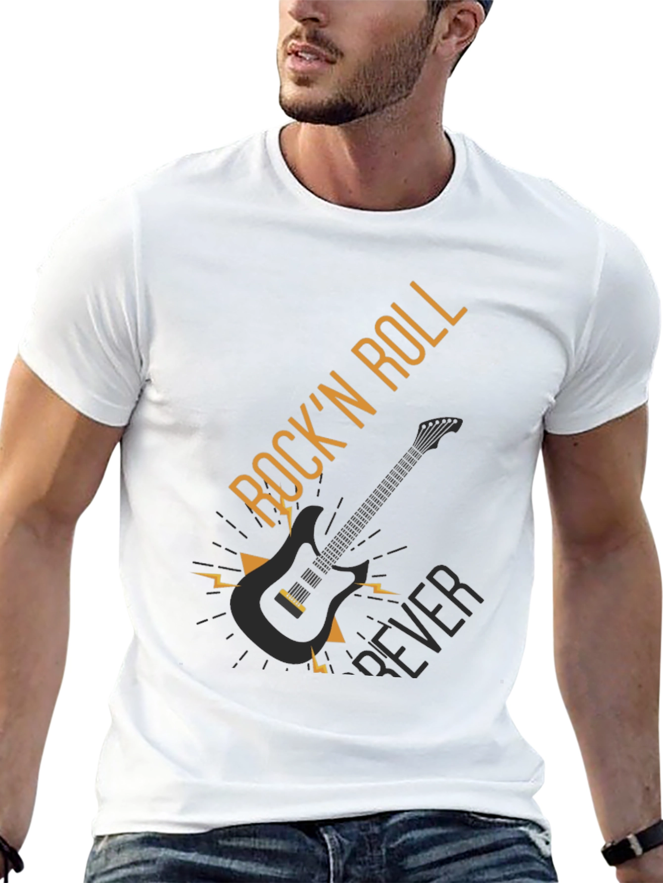 Rock n Roll Forever Black T-Shirt