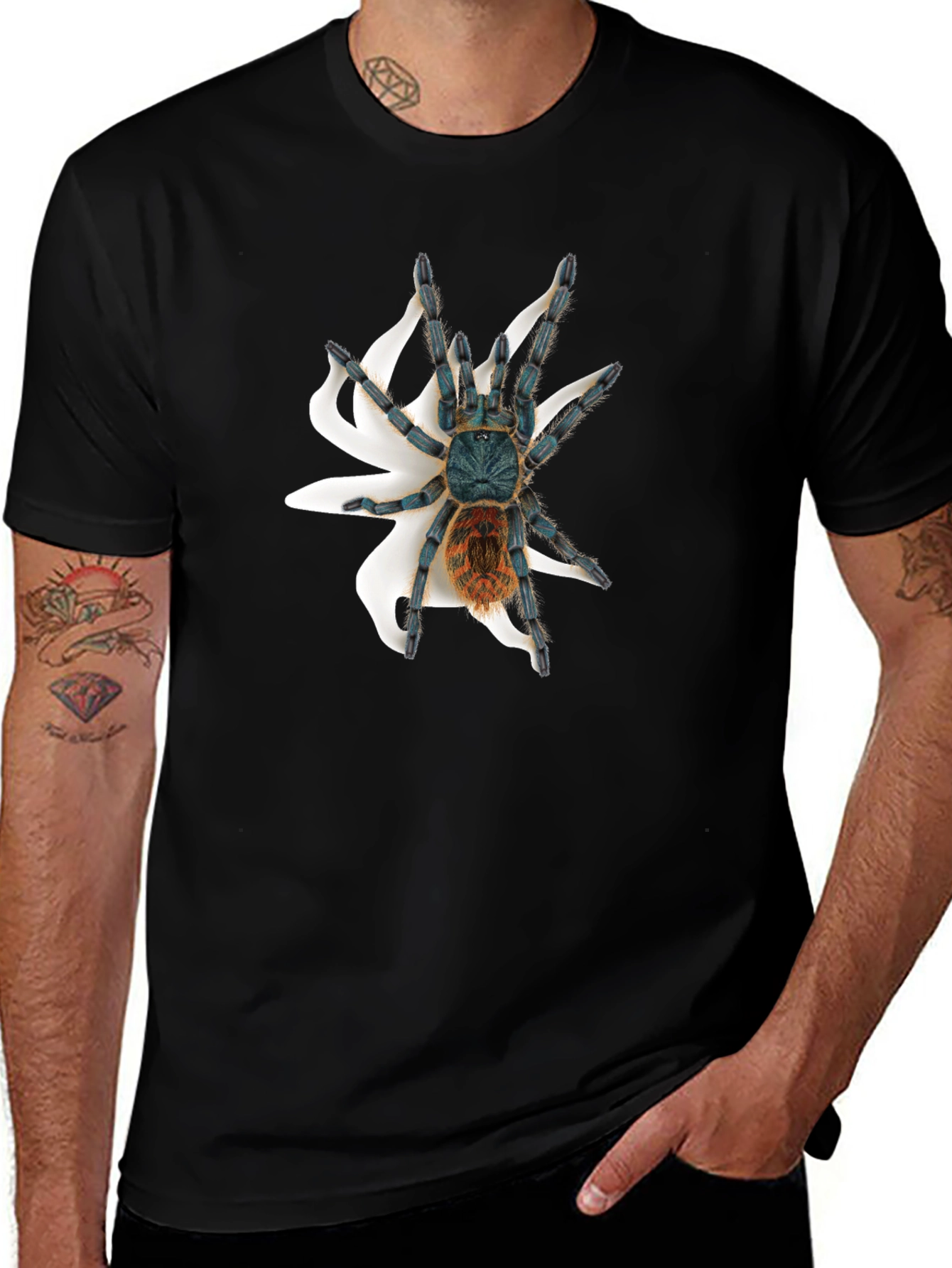 Tarantula Graphic Tee - Bold & Unique Design