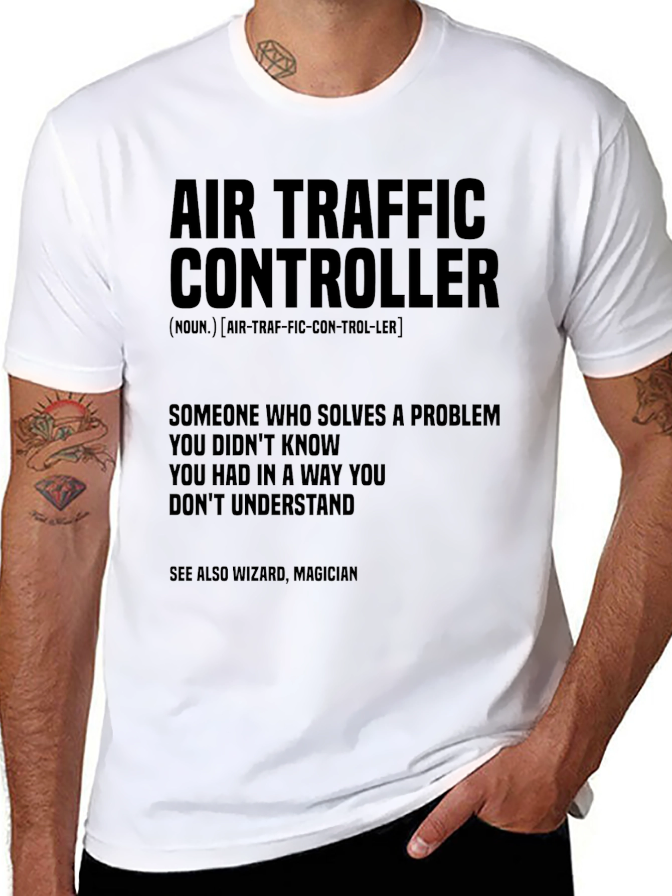 Air Traffic Controller Definition T-Shirt
