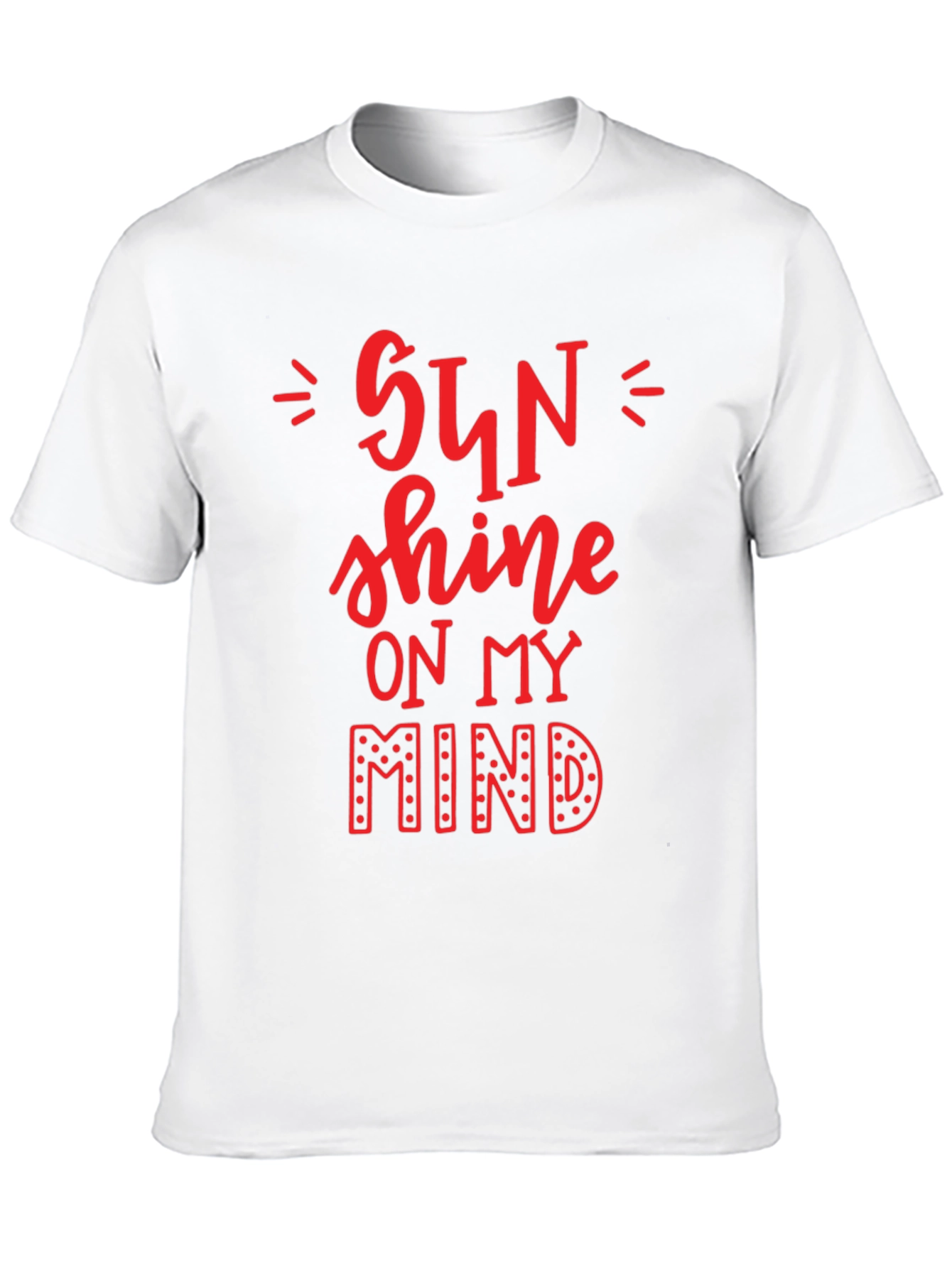 Sunshine On My Mind Graphic Tee - Black