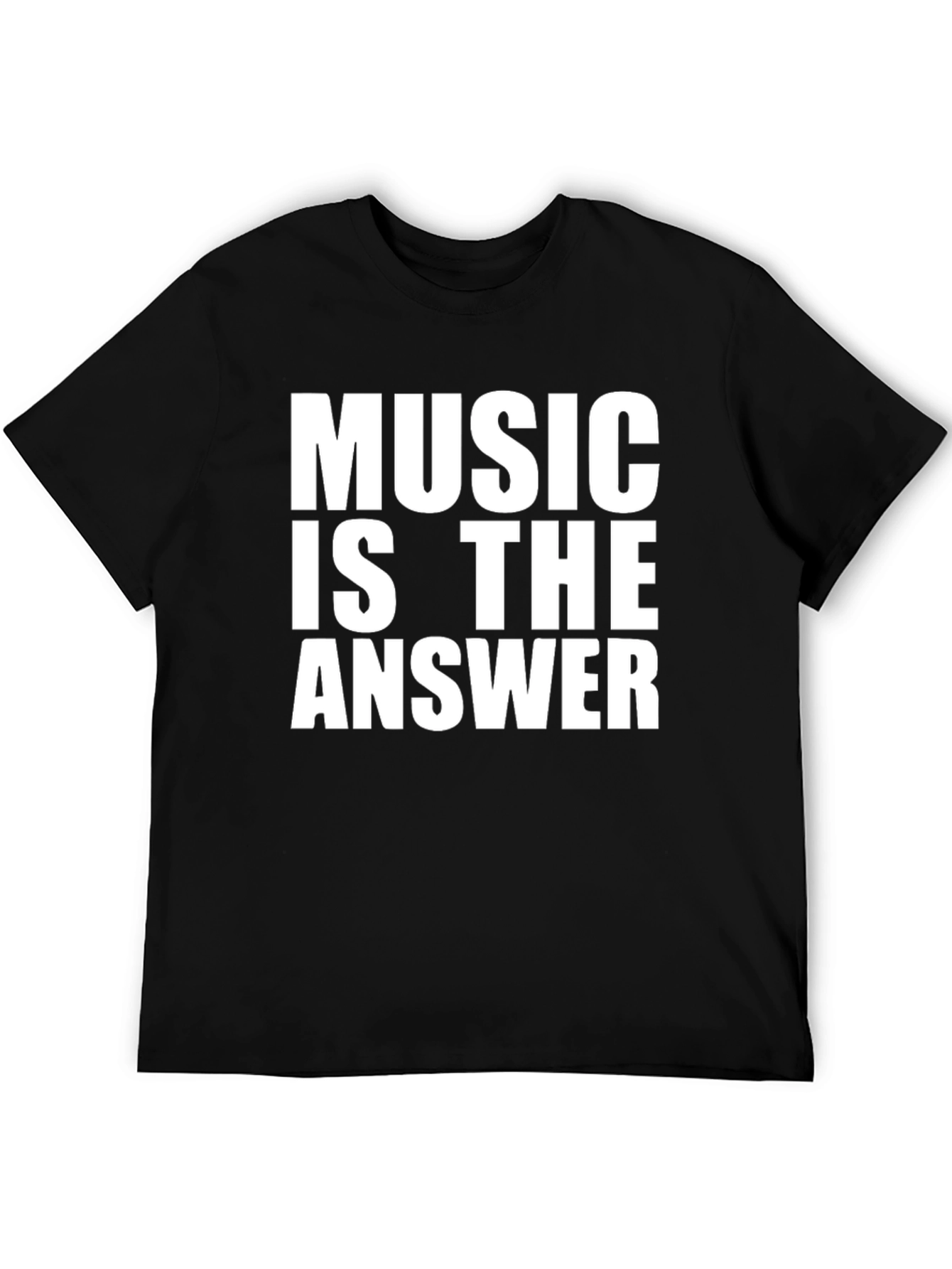 Music Is The Answer Graphic Tee