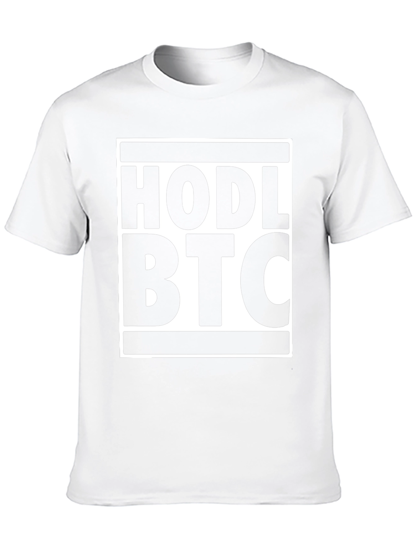 HODL BTC Black T-Shirt - Cryptocurrency Bitcoin Tee