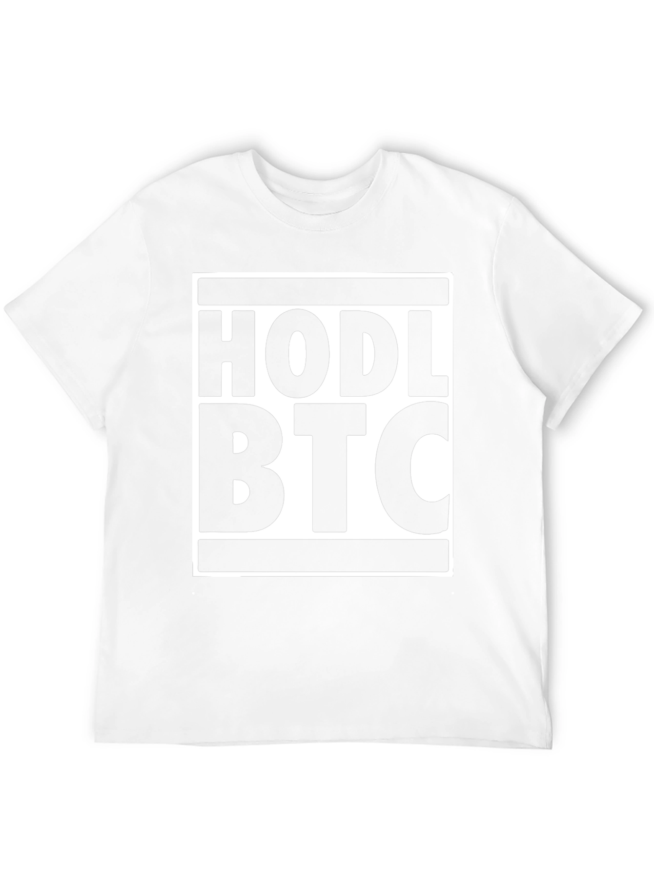 HODL BTC Black T-Shirt - Cryptocurrency Bitcoin Tee