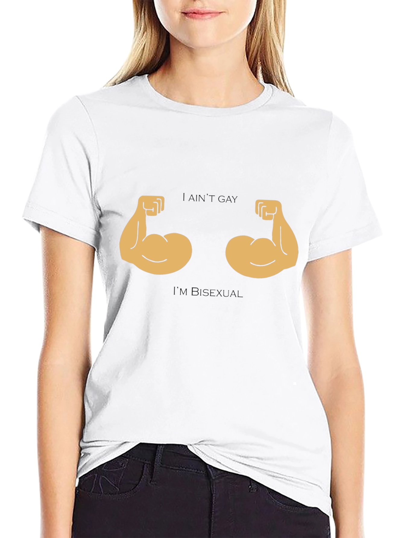 I Aint Gay Im Bisexual T-Shirt