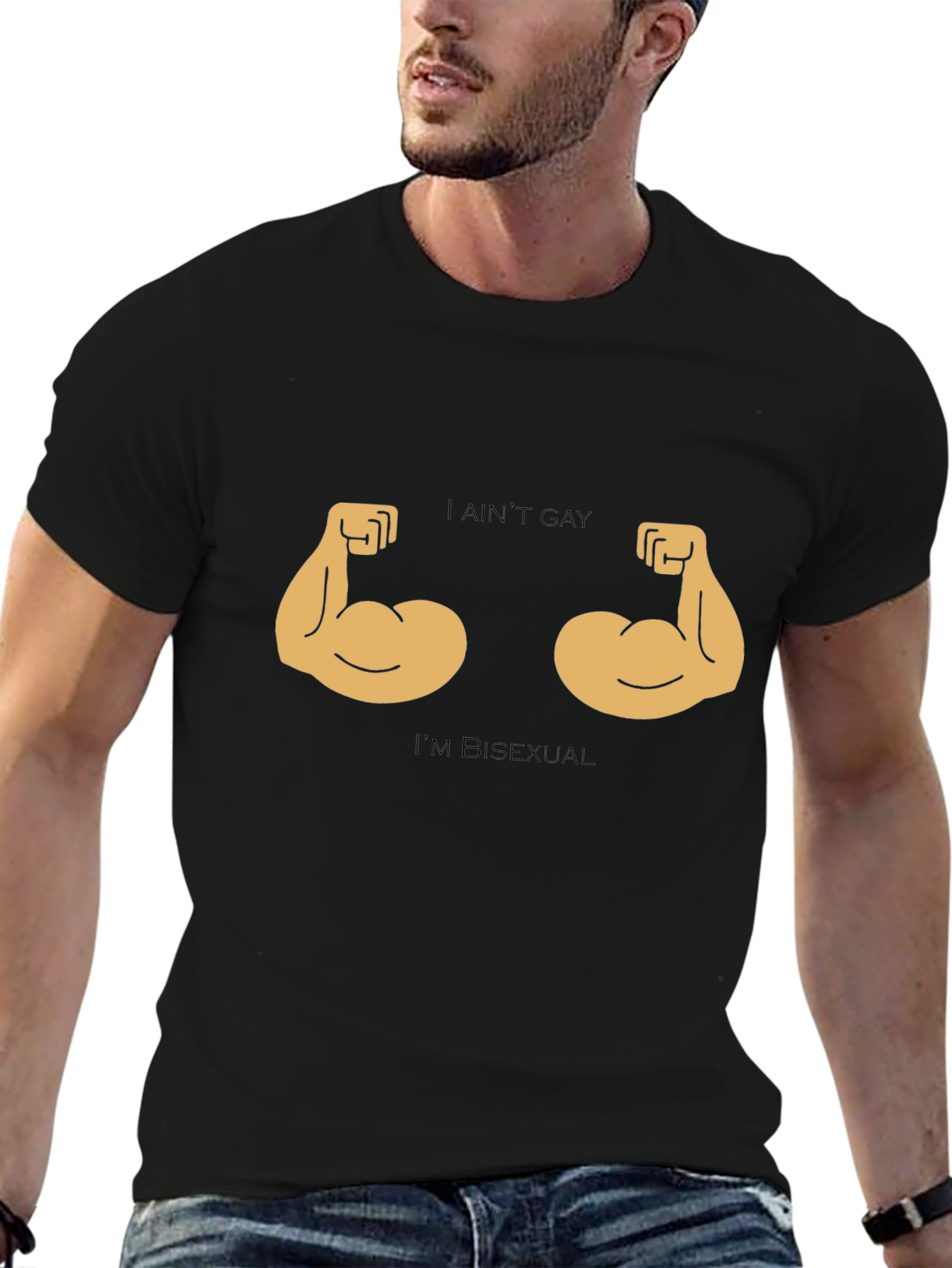 I Aint Gay Im Bisexual T-Shirt