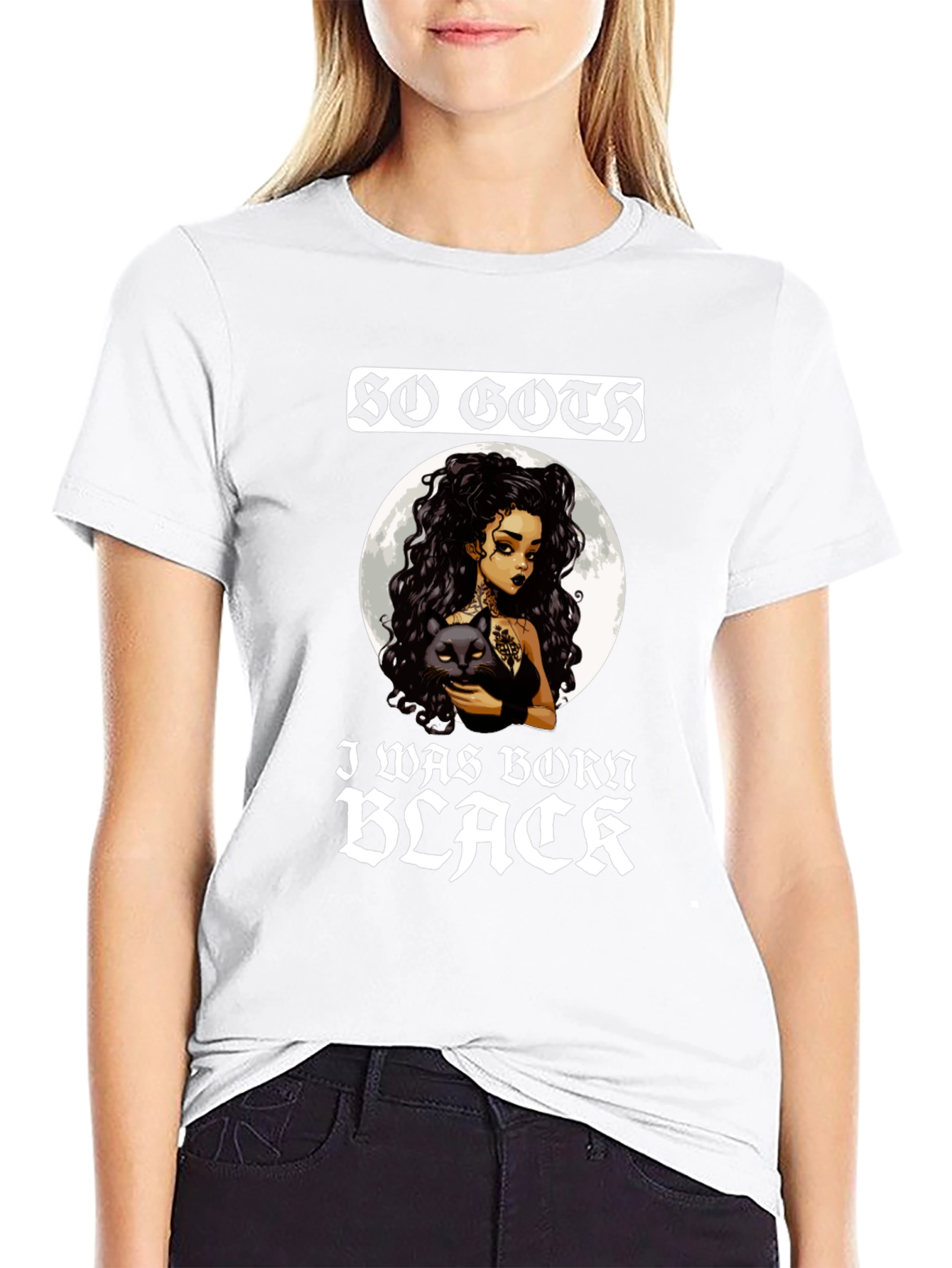So Goth I Was Born Black T-Shirt